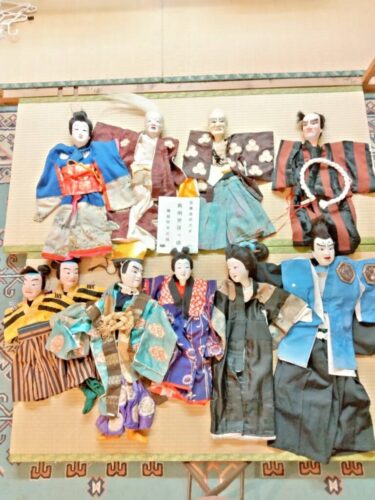 人形歌舞伎の衣装再生